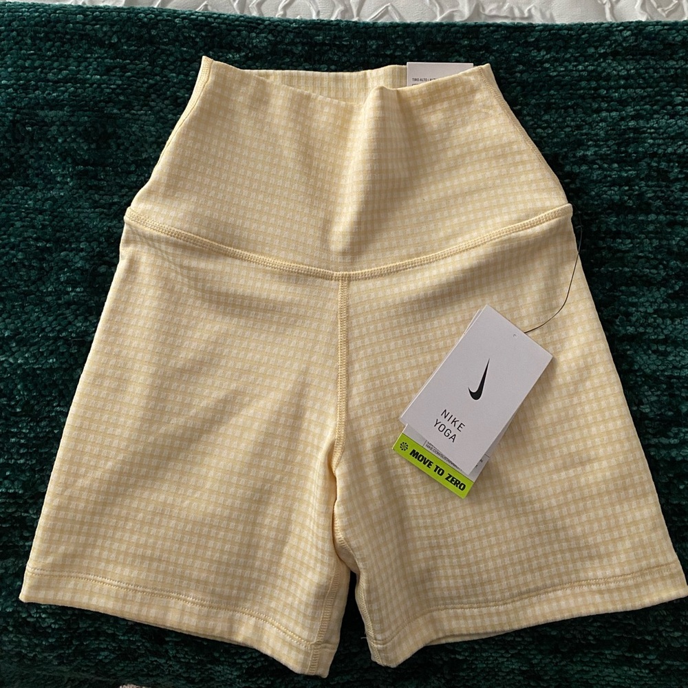 Brand NWT Nike yoga shorts